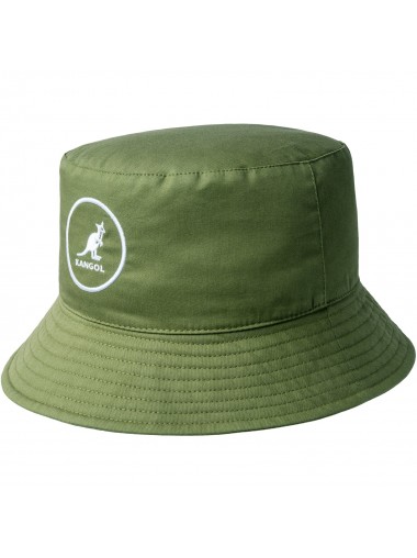 KANGOL COTTON BUCKET - OLIVE